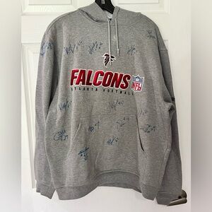 Signed Atlanta Falcons hoodie.